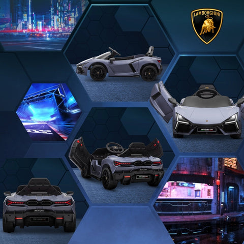 Rootz Children's Electric Car - Kids Ride-On - Battery-Powered Car - Smooth Ride with LED Lights - 105cm x 60cm x 40cm