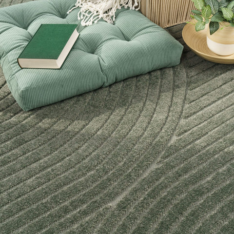 Indoor & Outdoor Rug – Stylish – Durable Polypropylene – 3D Textured Patterns