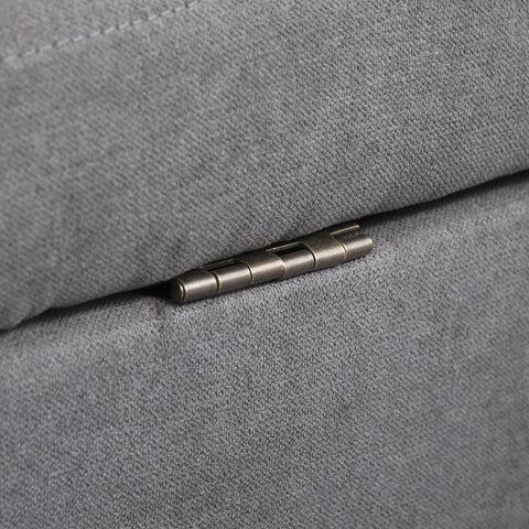 Rootz Sofa - 2-seater - Double Sofa Bed - Gray - 111 x 62 x 78 cm