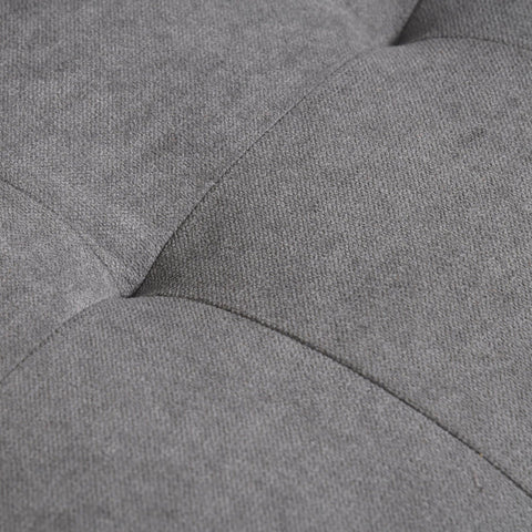 Rootz Sofa - 2-seater - Double Sofa Bed - Gray - 111 x 62 x 78 cm