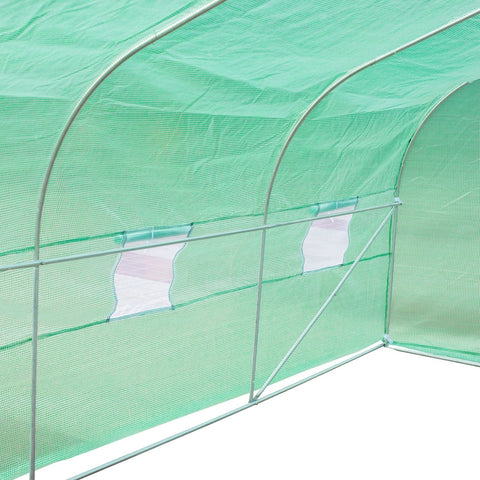 Rootz Foil Greenhouse - Green - Iron, Pe - 177.16 cm x 118.11 cm x 78.74 cm