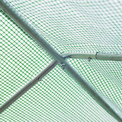 Rootz Foil Greenhouse - Green - Iron, Pe - 177.16 cm x 118.11 cm x 78.74 cm