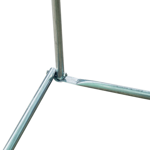 Rootz Foil Greenhouse - Green - Iron, Pe - 177.16 cm x 118.11 cm x 78.74 cm