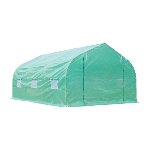 Rootz Foil Greenhouse - Green - Iron, Pe - 177.16 cm x 118.11 cm x 78.74 cm