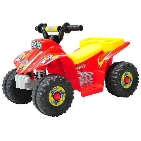Rootz Elektrische Quad Voor Kinderen - Geel, Rood - PP - 25.59 cm x 16.93 cm x 16.93 cm