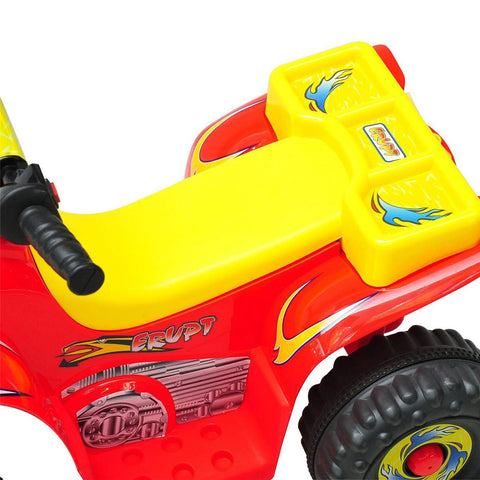 Rootz Elektrische Quad Voor Kinderen - Geel, Rood - PP - 25.59 cm x 16.93 cm x 16.93 cm