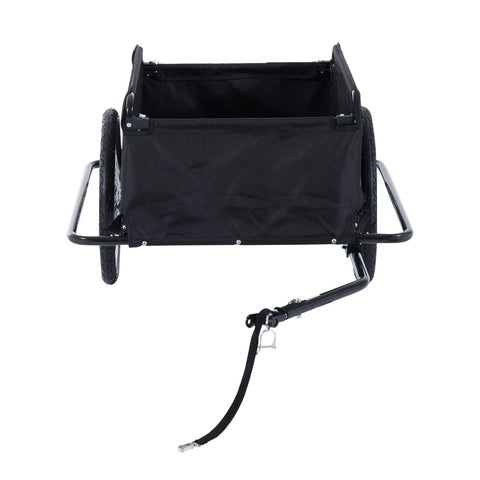 Rootz Transport Trailers For Bicycles - Red, Black - Fabric, Steel - 55.12 cm x 34.65 cm x 23.62 cm