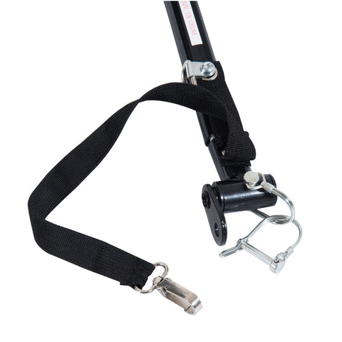 Rootz Transport Trailers For Bicycles - Red, Black - Fabric, Steel - 55.12 cm x 34.65 cm x 23.62 cm