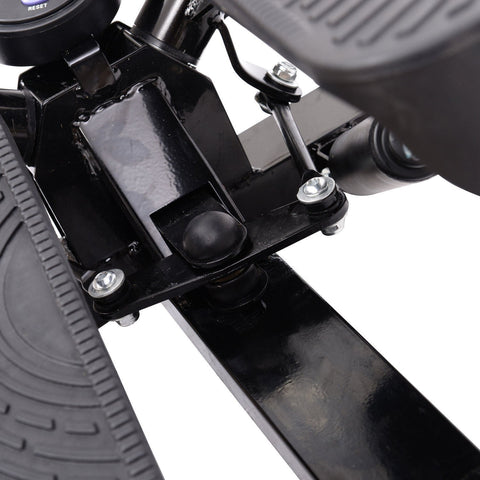 Rootz Mini Stepper Sidestepper - Zwart - Staal - 17,72 cm x 16,54 cm x 8,27 cm