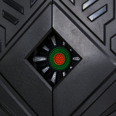 Rootz Elektronisch Dartbord - Zwart, Wit, Blauw - Kunststof - 19,29 cm x 21,5 cm x 2,17 cm