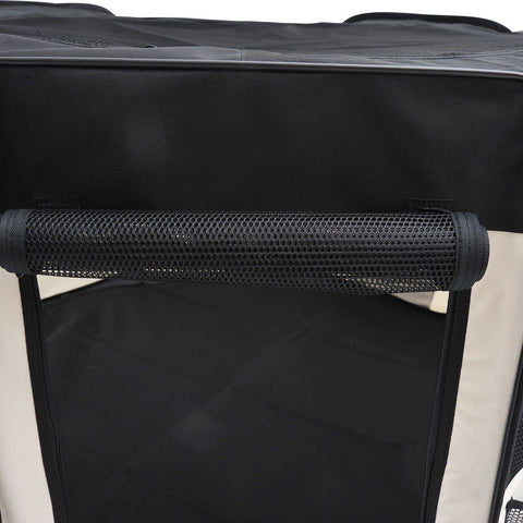 Rootz Puppy Run Outdoor Shelter - Zwart, Wit - Stof, Staal - 20,08 cm x 25,59 cm x 2,76 cm