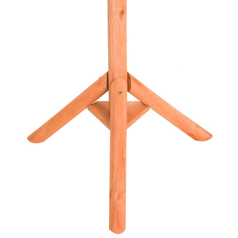 Rootz Bird House - Geel - Firwood - 15,75 cm x 15,75 cm x 44,49 cm