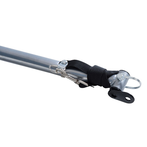 Rootz Fahrradanhänger-Hundeträger – Blau, Schwarz – Oxford, Stahl, Rohr – 51,18 cm x 28,74 cm x 35,43 cm