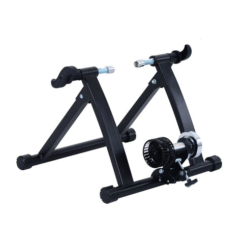 Rootz Bike Roller Trainer - Black - Steel - 21.46 cm x 18.58 cm x 15.39 cm