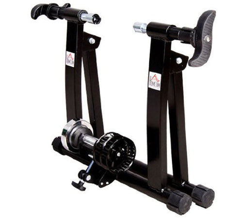 Rootz Bike Roller Trainer - Black - Steel - 21.46 cm x 18.58 cm x 15.39 cm