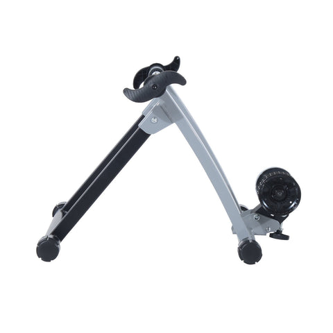 Rootz Fahrradrollentrainer – Silber – Stahl – 21,46 cm x 18,58 cm x 15,39 cm