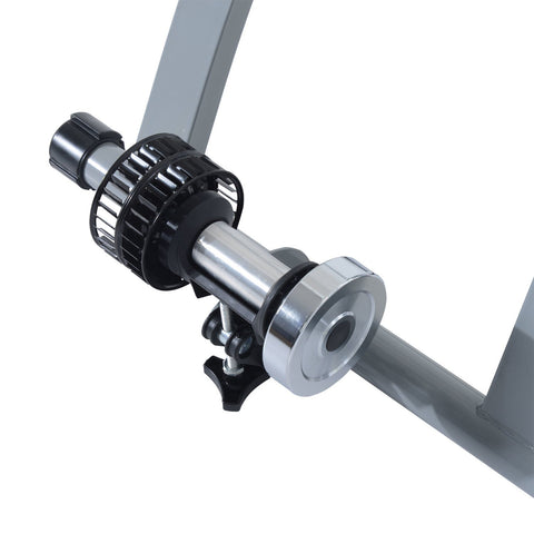 Rootz Fahrradrollentrainer – Silber – Stahl – 21,46 cm x 18,58 cm x 15,39 cm