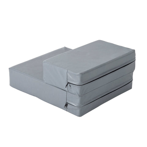 Rootz Animal Stairs Mat - Grijs - Leder, Schuim - 26.38 cm x 15.35 cm x 3.94 cm