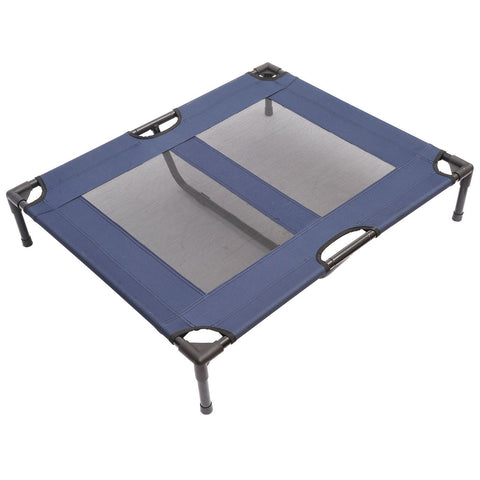 Rootz Sleeping Dog Bed - Blue - Iron - 36.22 cm x 29.92 cm x 7.09 cm