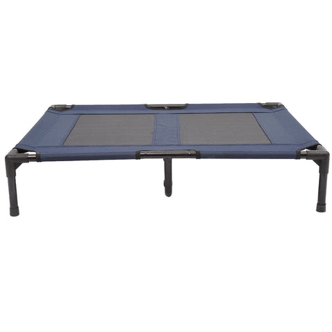 Rootz Sleeping Dog Bed - Blue - Iron - 36.22 cm x 29.92 cm x 7.09 cm