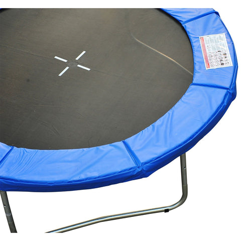 Rootz Trampoline Edge Cover - Blue - PVC, PE - 120.08 cm x 120.08 cm x 0.59 cm