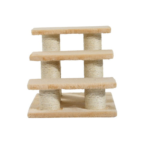 Rootz Dierentrap - Crème - Spaanplaat, Pluche - 17.72 cm x 13.78 cm x 13.39 cm