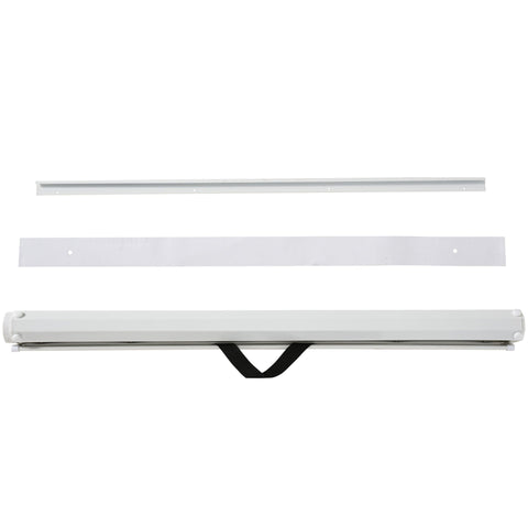 Rootz Hondenhekje - Wit - Metaal, Pvc - 45,28 cm x 2,17 cm x 32,48 cm