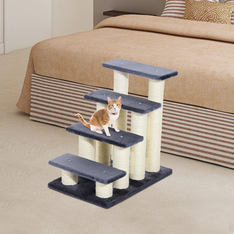 Rootz Dierentrap - Grijs - Spaanplaat, Pluche - 23,62 cm x 16,54 cm x 24,02 cm