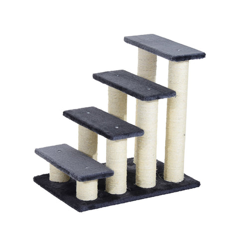 Rootz Dierentrap - Grijs - Spaanplaat, Pluche - 23,62 cm x 16,54 cm x 24,02 cm