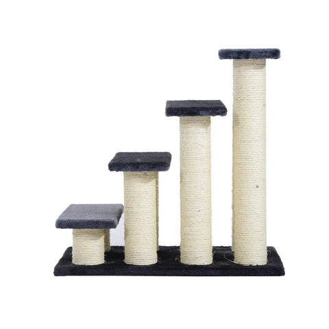 Rootz Dierentrap - Grijs - Spaanplaat, Pluche - 23,62 cm x 16,54 cm x 24,02 cm