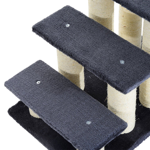 Rootz Dierentrap - Grijs - Spaanplaat, Pluche - 23,62 cm x 16,54 cm x 24,02 cm