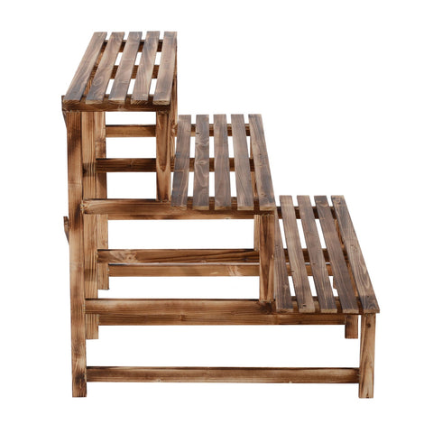 Rootz Plant Trap - Bruin - Dennenhout - 47,24 cm x 31,49 cm x 31,49 cm