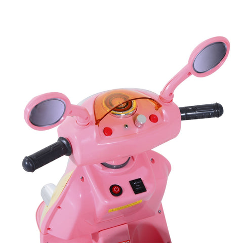 Rootz Electric Children's Motor - Pink, Yellow - Pp, Metal - 42.52 cm x 20.08 cm x 29.53 cm
