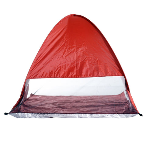 Rootz Pop-Up-Zelt – Rot – Polyester, Stahl – 59,06 cm x 78,702 cm x 45,28 cm