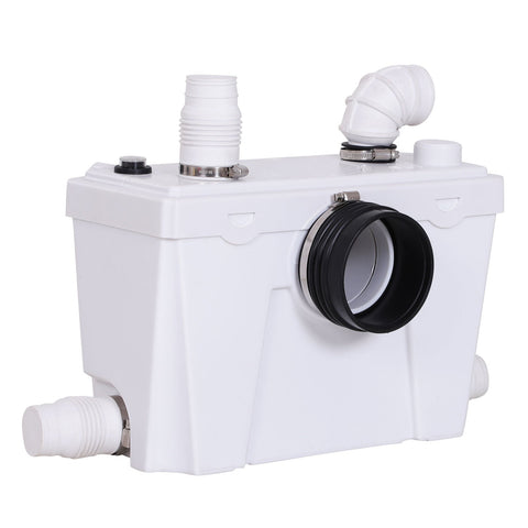 Rootz Lifting Station and Sewage Pump - White - Polypropylene - 15.74 cm x 6.69 cm x 11.02 cm
