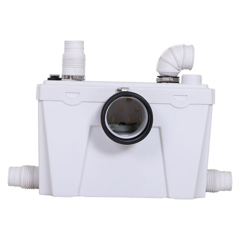 Rootz Lifting Station and Sewage Pump - White - Polypropylene - 15.74 cm x 6.69 cm x 11.02 cm