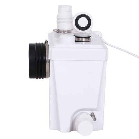Rootz Lifting Station and Sewage Pump - White - Polypropylene - 15.74 cm x 6.69 cm x 11.02 cm