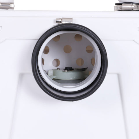 Rootz Lifting Station and Sewage Pump - White - Polypropylene - 15.74 cm x 6.69 cm x 11.02 cm