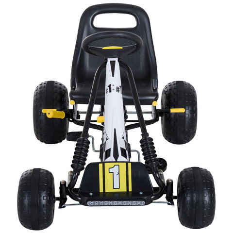 Rootz Pedal Car - Black - Metal, Plastic - 37.4 cm x 26.18 cm x 22.44 cm