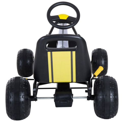 Rootz Pedal Car - Black - Metal, Plastic - 37.4 cm x 26.18 cm x 22.44 cm