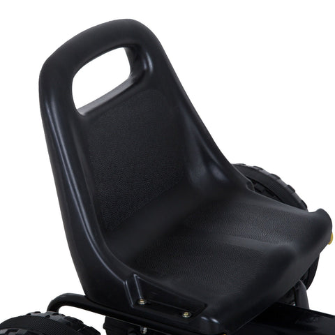 Rootz Pedal Car - Black - Metal, Plastic - 37.4 cm x 26.18 cm x 22.44 cm