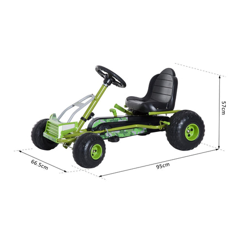 Rootz Children's go-kart - Green - Metal, Plastic - 37.4 cm x 26.18 cm x 22.44 cm