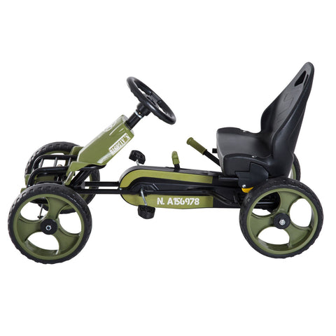 Rootz Children's go-kart - Green - Metal, Plastic - 41.34 cm x 21.26 cm x 24.01 cm