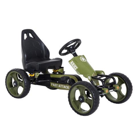 Rootz Children's go-kart - Green - Metal, Plastic - 41.34 cm x 21.26 cm x 24.01 cm