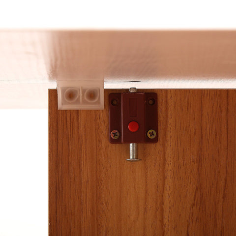 Rootz Table Table - Oak, White - Chipboard, Metal - 47.24 cm x 31.5 cm x 28.74 cm