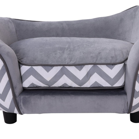 Rootz Tierbank – Grau – Holz, Schwamm, PVC – 26,18 cm x 15,94 cm x 13,19 cm