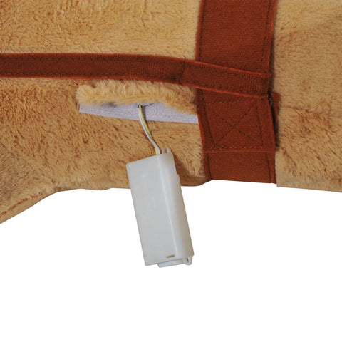 Rootz Riding Horse - Beige - Plush, Metal, Pp Cotton - 33.46 cm x 11.02 cm x 23.62 cm