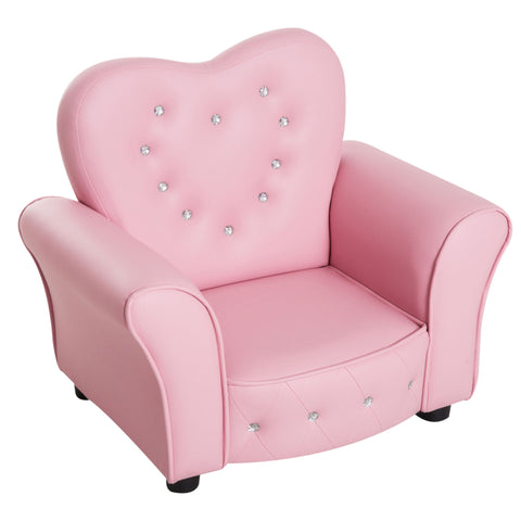 Rootz Children Bench - Pink - Pvc, sponge - 23.23 cm x 16.34 cm x 19.29 cm