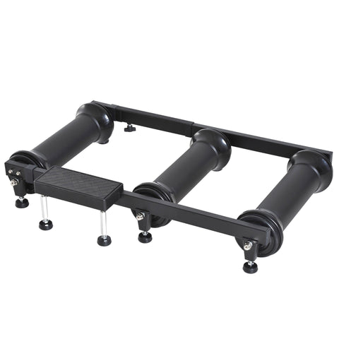 Rootz Indoor Trainer Hometrainer - Zwart - Staal, Aluminium, Kunststof - 51,18 cm x 19,29 cm x 6,3 cm