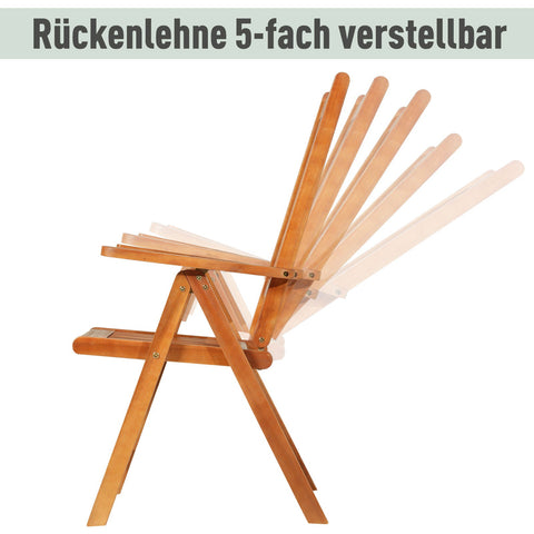 Rootz Klappstuhl – Rot, Braun – Holz – 25,19 cm x 21,65 cm x 43,31 cm